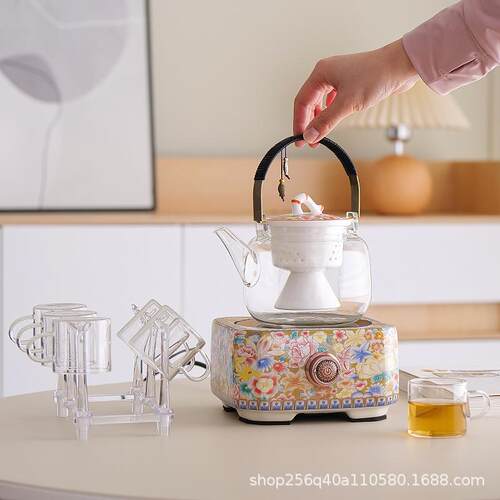 高硼硅玻璃茶壶泡茶家用加厚耐高温茶水分离泡茶壶2024新款泡茶器