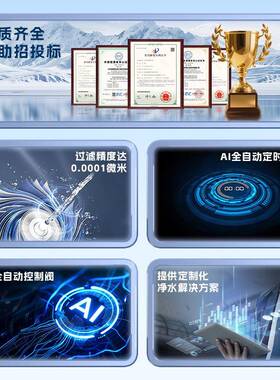 反渗设备水处理净水去离器子全自887透动半导电子级超纯体水制水
