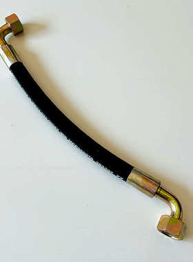 高压胶管输油软管高压钢丝编织胶管总成机械设备用反向接头总成