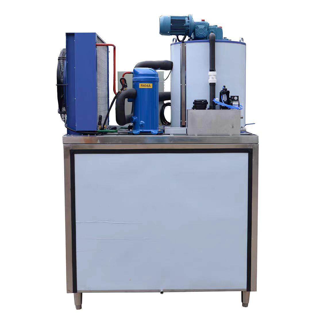 商业大容量进口压缩机冰块机Flake Ice Machine片冰机
