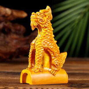 故宫神兽 太和殿屋脊瑞兽 套装11个 北京旅游纪念品礼品 桌面摆件