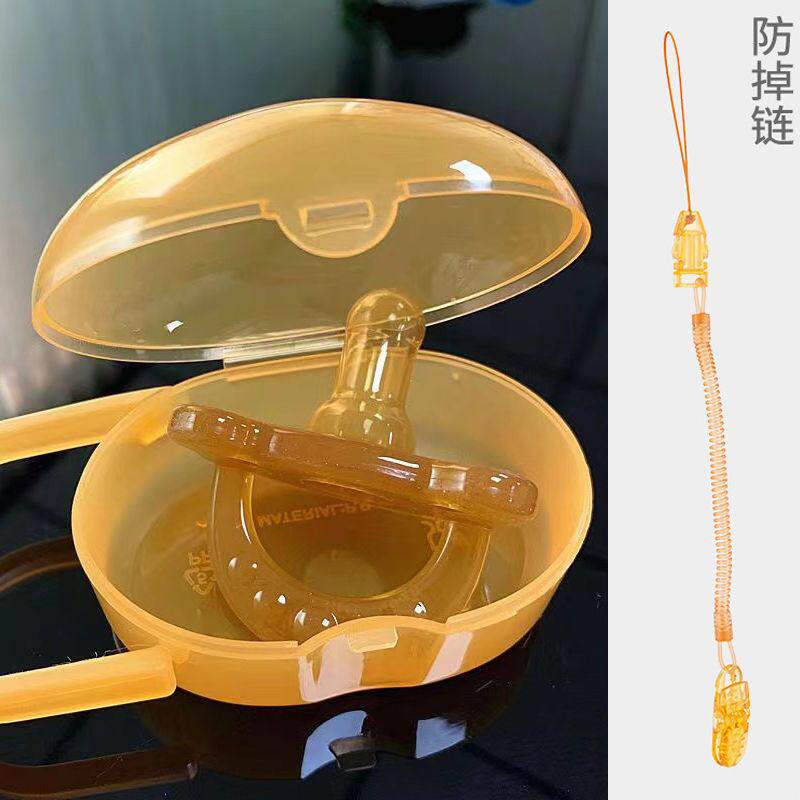 安抚奶嘴安睡型超软新生儿奶嘴纳米银全硅胶断奶假奶嘴工厂
