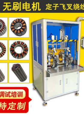排电机马达绕线叉线元诺精密207h机- 飞刷y无定子