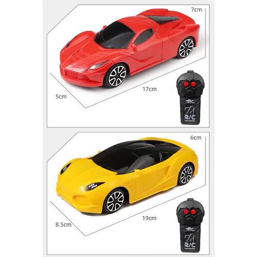 1PC Simulation Remote Control Car Random Color Model Electri