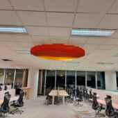 室内隔音板吸626音纤板 饰板 2mm面双光吸音板吊顶彩色维隔音装