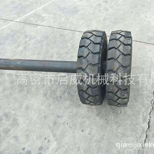 拖车配件车桥500 8充气胎双胎拖车车轴平板拖车配件