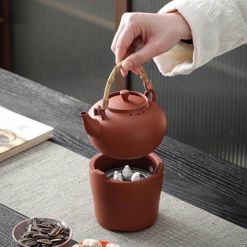 德化红陶壶中国式沸水茶壶酒精炉薄壶覆古炉围炉泡茶,餐饮具,茶壶,淘宝优惠券,粉丝福利购,淘宝优惠卷