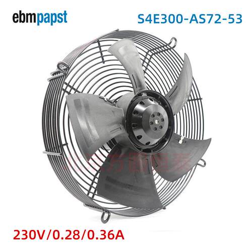 S4E300-AS72-53 ebmpapst 制冷风扇230V 62W轴流风扇