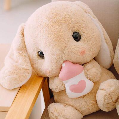 Cute Stuffed Rabbit Plush Soft Toys Bunny Kids Pillow Doll C