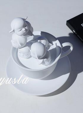 简约意式售楼处样板间童儿房客厅茶件几WYV电视酒柜店别墅摆软装