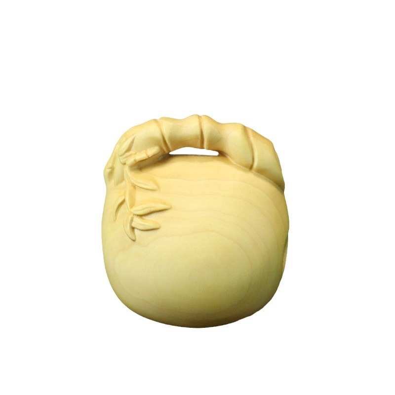 黄杨木雕竹节木鱼节节高升木质随身携带手把件打击乐器佛系念摆件