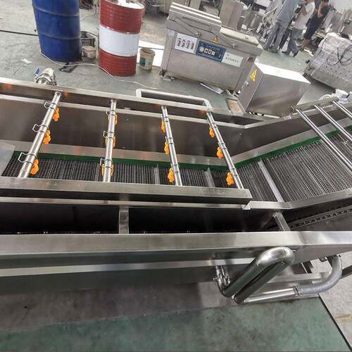 厂家直供专业加工制作气泡清洗机大姜生姜清洗机酸菜气泡清洗机