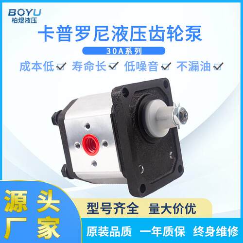 Caproni卡普罗尼液压齿轮泵低噪音高压力圾压缩清运车用液压油泵