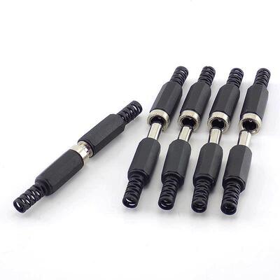 5pcs 10pcs DC female male Power Plug 5.5mm x 2.1mm Male Fem