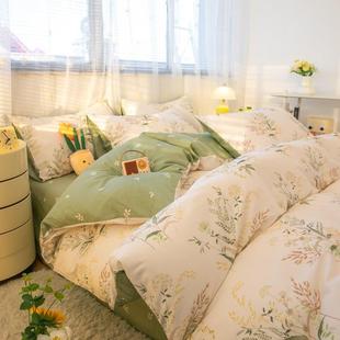 纯棉被套单件100全棉被罩150x200x230宿舍单人学生褥子套三件套3