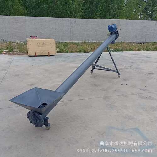 加厚DS-LX弹蛟龙输送机玉米簧小麦自动化蛟龙提升机降移动大升抽