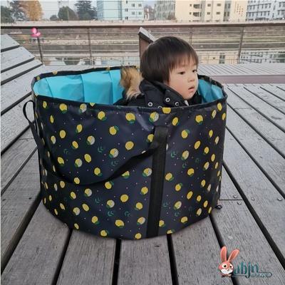 儿童便携洗澡盆可折叠泡澡捅免安装可旅行婴儿沐浴桶式防水加厚宝