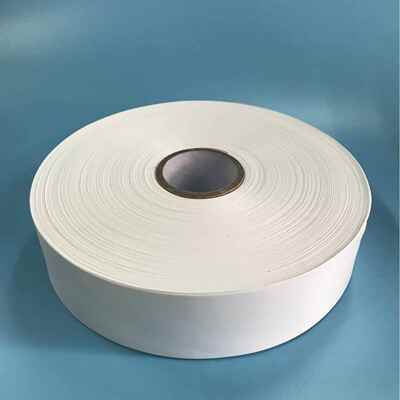 双面全消条码丝带空白纶QIP转洗涤光水标水洗唛热印缎带布标