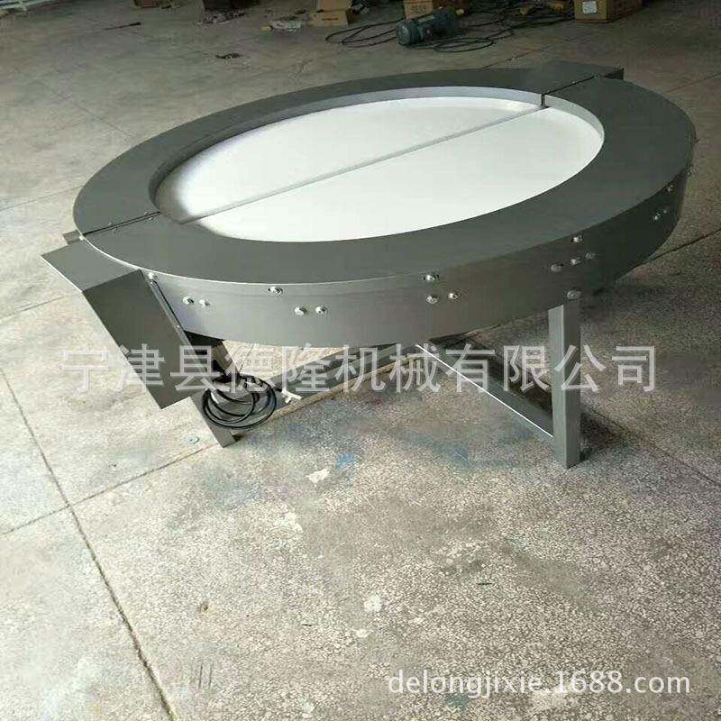 加工皮带输送机设备小型移动带式食品级90度180度皮带转弯机