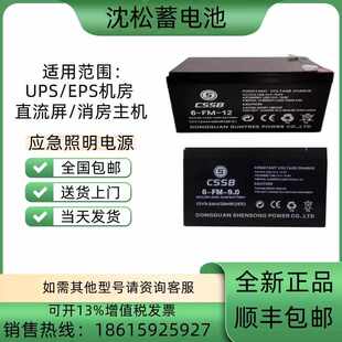 FM12V7AH9AH17AH20AH24AH38AH40AH65AH100A120AH CSSB沈松蓄电池6
