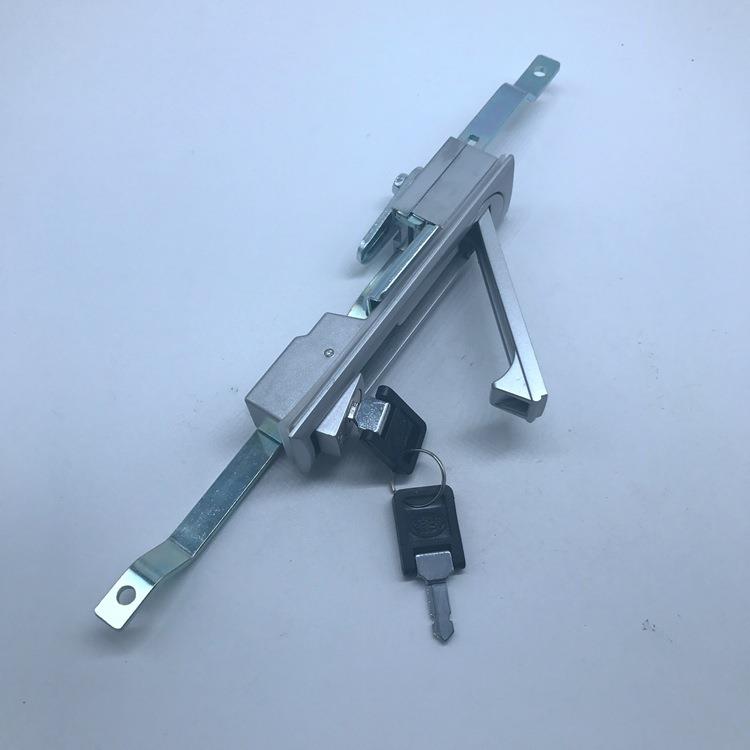 MS731-2亚光连杆锁，天地锁，电柜门锁，配电箱门锁，机箱机柜锁