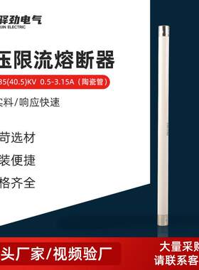 XRNP-35(40.5)KV0.5-3.15A（陶瓷管）高压限流熔断器高压熔断