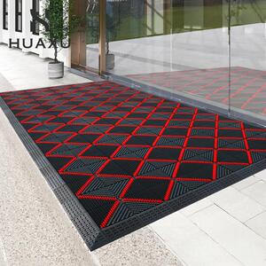 室外防滑地垫除尘酒店门口脚垫拼接地毯商场进门门垫防水防晒商用