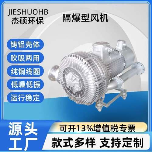 耐高温防爆风机粉尘变频防爆风机吹吸两用防爆等级BT4CT4tb21