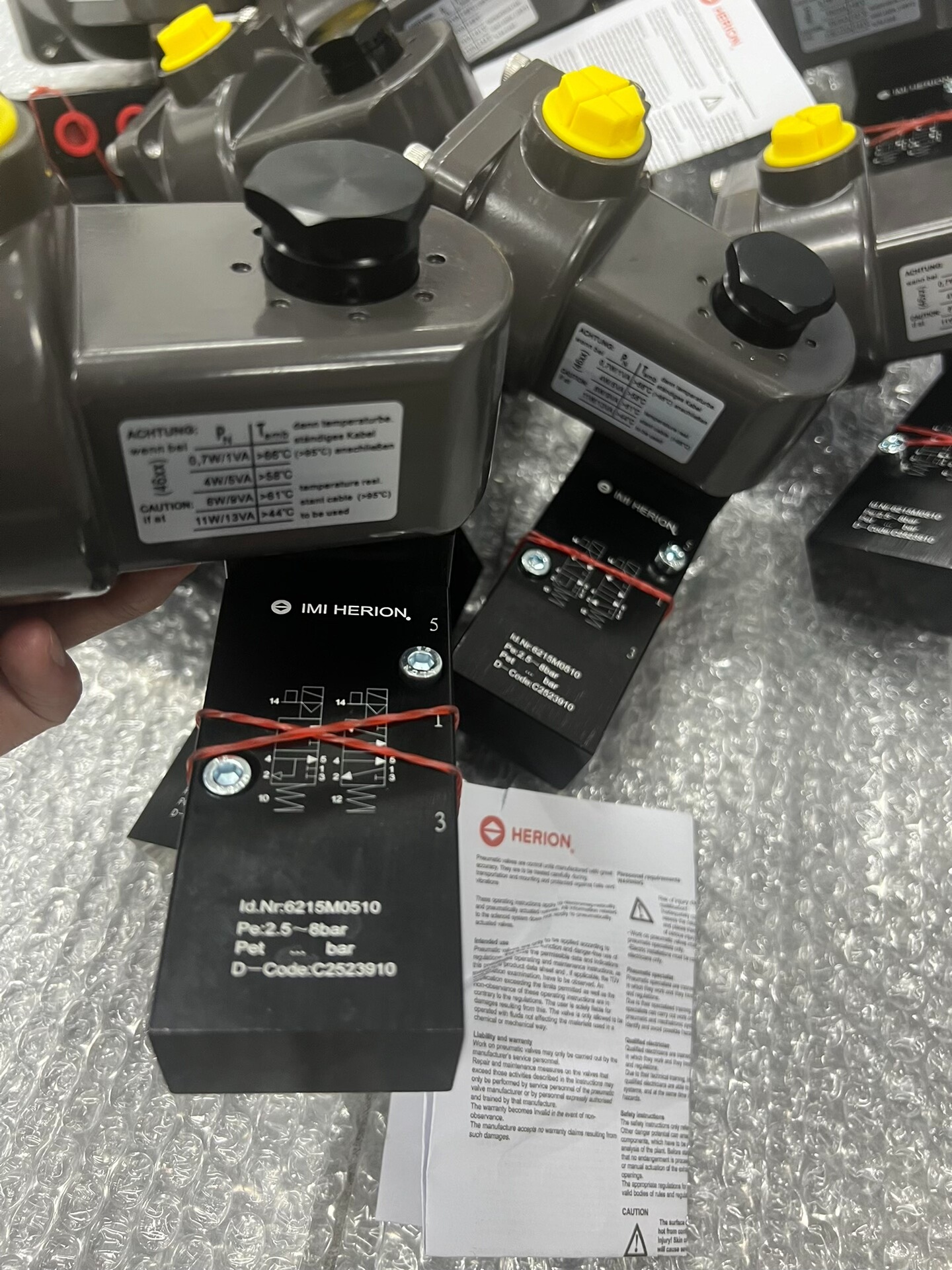 进口海隆HERION诺冠NORGREN电磁阀全新现货