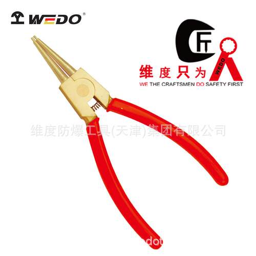 WEDO维度工具 防爆外挡圈钳无火花无磁铝青铜钳子夹钳子圈钳AL257
