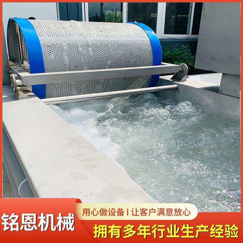 沙姜片涡流清洗机香菇丁清洗沥水机全自动涡流清洗设备商用