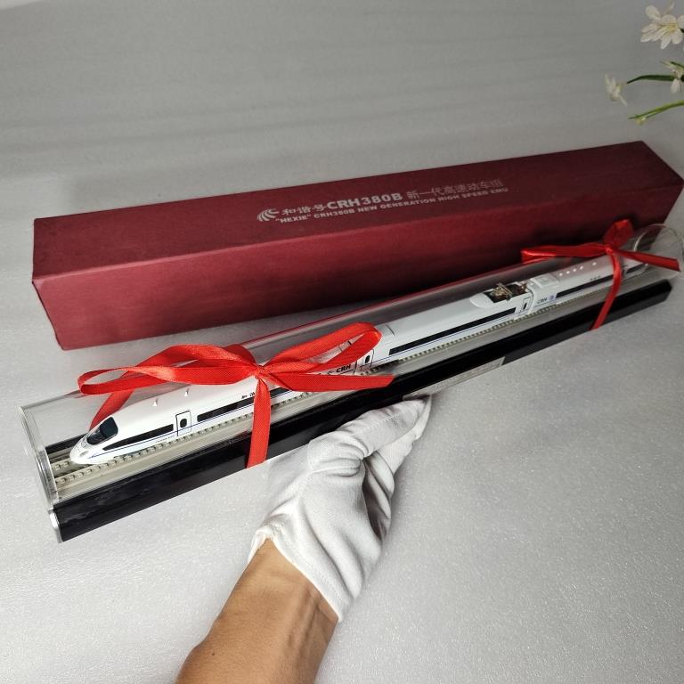 正品N复兴京张谐号智能动车组高铁CRH静态仿真务商和金模型火车合