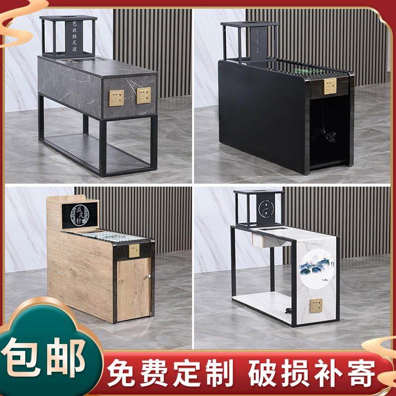 足浴茶几柜足疗茶几经济型美容桑拿足疗按摩沙发小茶几足疗店边柜