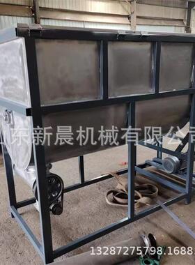 2方双螺带式搅3412拌U型拌不锈机钢浆搅机砂面粉混合机