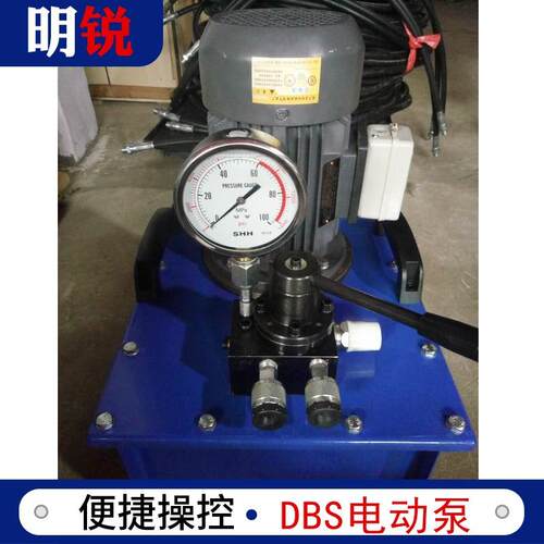 厂家生产DBS/DSS液压电动泵电动液压泵超高压双油路液压电动泵