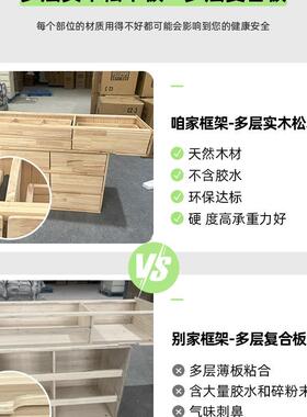 2025新款梳实木简岩板CTR卧妆台奶油风斗柜现室代约化妆台一体化