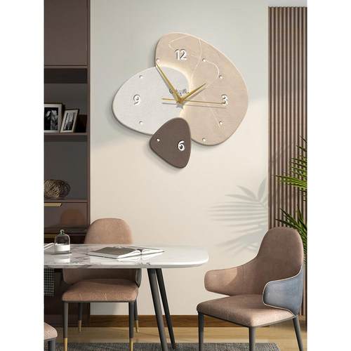 钟表挂钟客厅简约现代装饰时钟挂墙石英钟表网红挂表餐厅2024新款