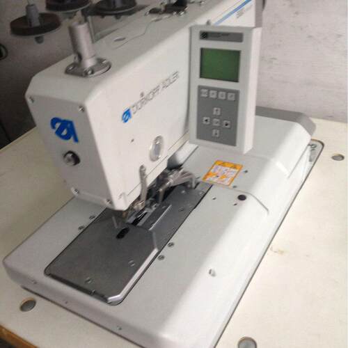 二手德国杜克普580-321电脑圆头锁眼机 凤眼机 西装扣眼机