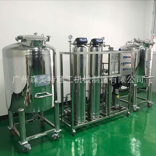 化工用水净化设备食品饮料不锈钢PVC管不锈钢罐反渗透水处理