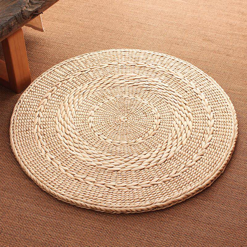 田园草编榻榻米蒲团坐垫打坐拜佛垫地上禅修垫蒲垫椅子地板草席子