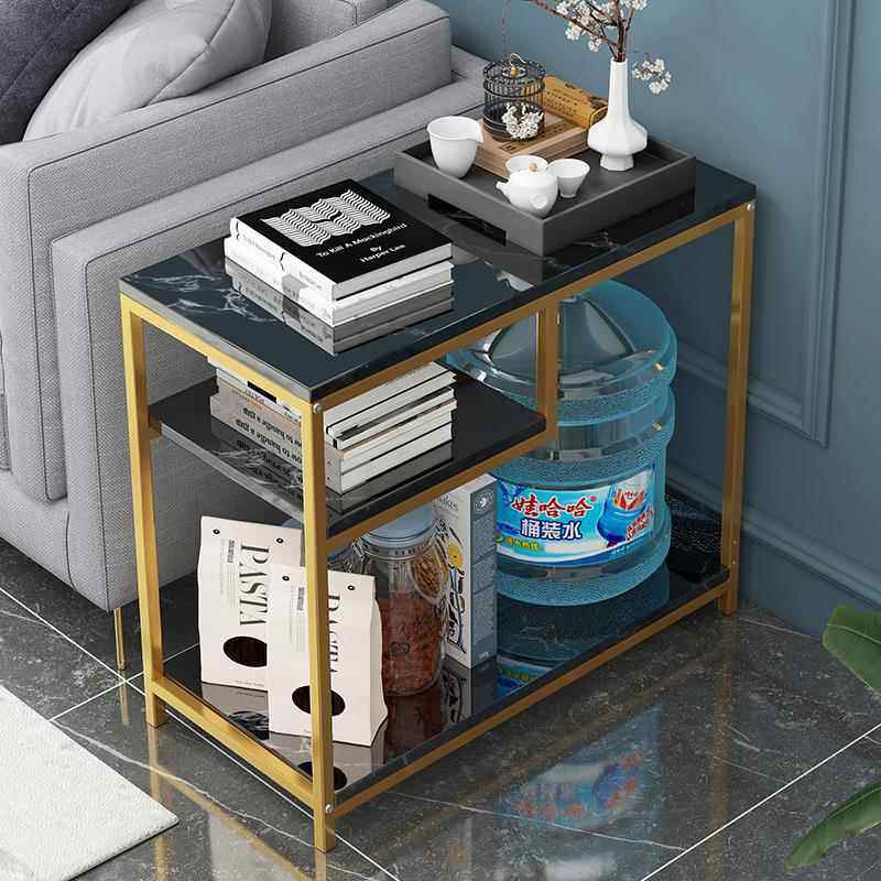 几小茶几边小E5204简桌子置物沙发侧边柜约架轻奢茶桌茶水柜窄客