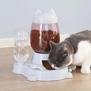 And Cat Food Water Dispenser Dog Automatic Feeder