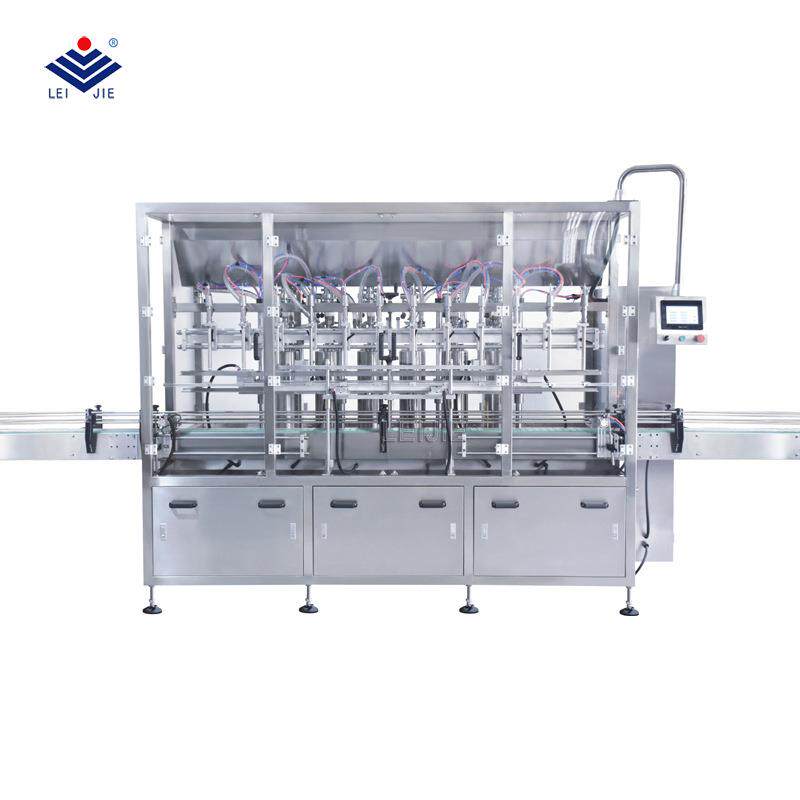 全自动膏液灌装机饮料灌装机调料定量充填机雷捷机械供应