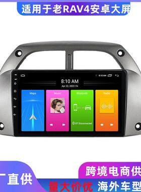 适用于丰田20032004老RAV4改安卓大屏中控车载导航屏幕