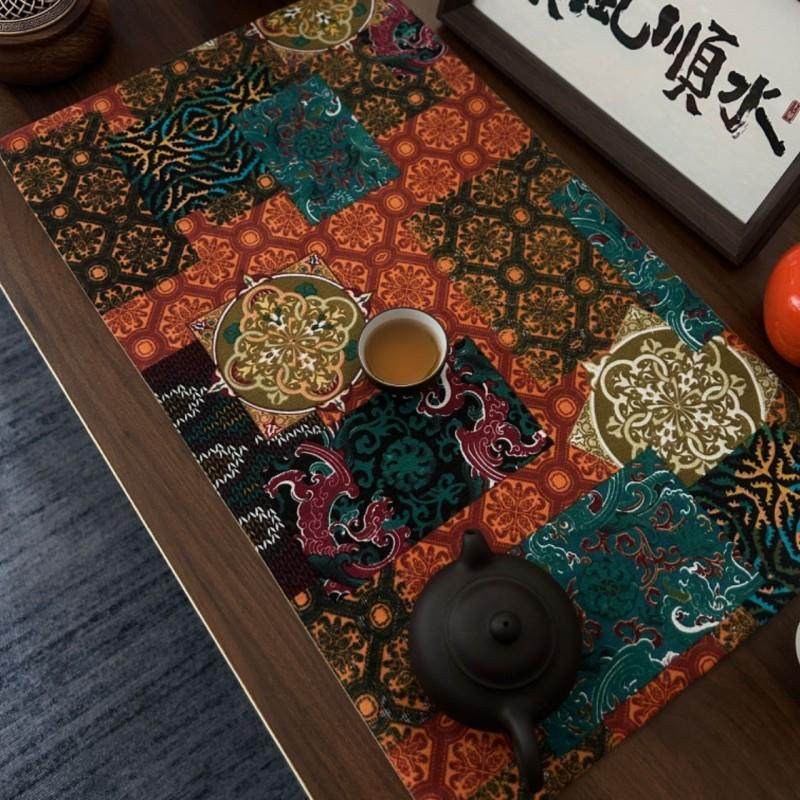 原创手工布艺印花茶席茶垫加厚隔热垫茶杯垫茶具茶道配件,居家布艺,茶席,淘宝优惠券,粉丝福利购,淘宝优惠卷