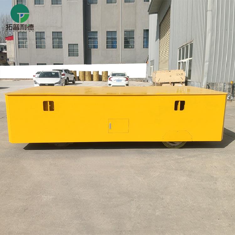 无电动平板设车蓄运电池供轨电备搬载重EMJ无轨包胶轮自由转向地