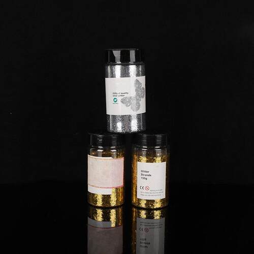 250克翻盖可撒粉装金葱粉DIY饰品闪光粉手工金粉材料幻彩炫彩
