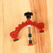 木工固定器固鸿对HONG定夹具紧器木工桌定压板压夹块铝合金夹钳角