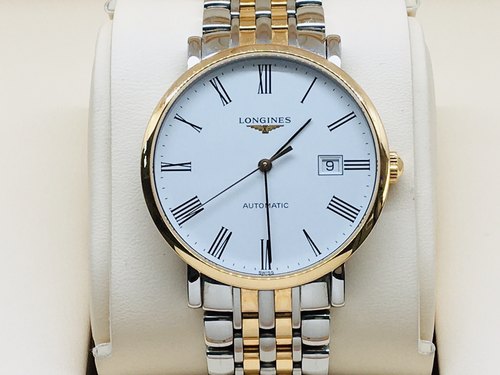 9.8新浪琴博雅手表男款39mm玫瑰金精钢自动机械男表L4.910.5.11.7