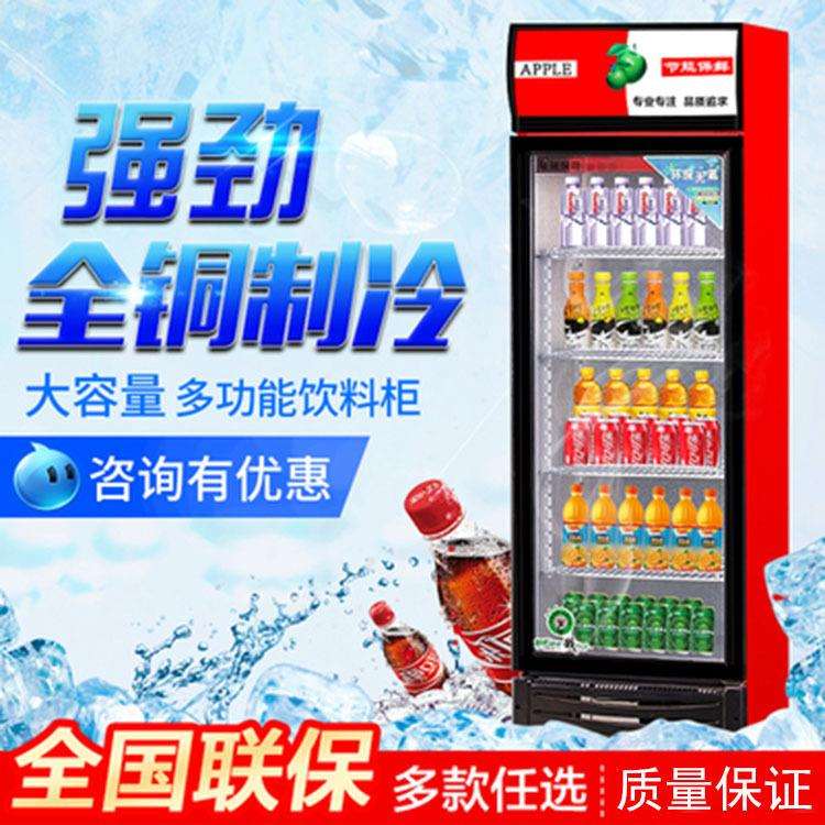 展示柜冷藏保鲜柜商用立式冰柜单门饮料柜超市冰箱双门冷藏柜